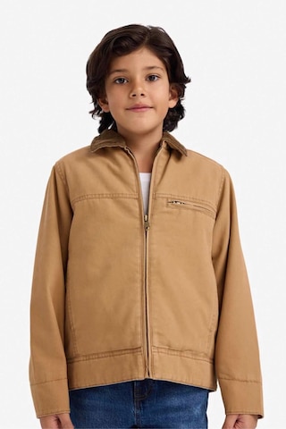 Defacto Polo Yaka Mont Erkek Çocuk F6705a826spbn584 Kahve-bn584