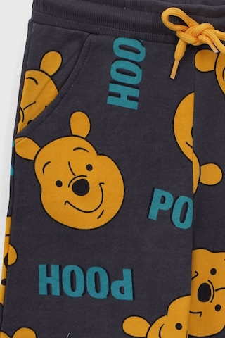 Zuzunga Winnie The Pooh Desenli 3 İplik Eşofman Altı Fume1 Füme