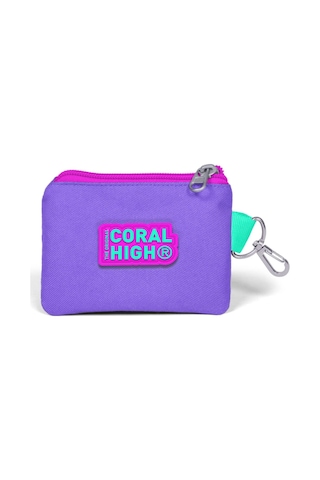 Coral High Mor Pembe Unicorn Ve Prenses Bozuk Para Çantası - Kız Çocuk