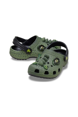 Crocs Classic I Am Scarry Dino Clog Bebek Yeşil Terlik 211372-001