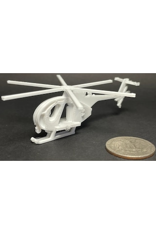 Mh-6m Little Bird Kart Kiti