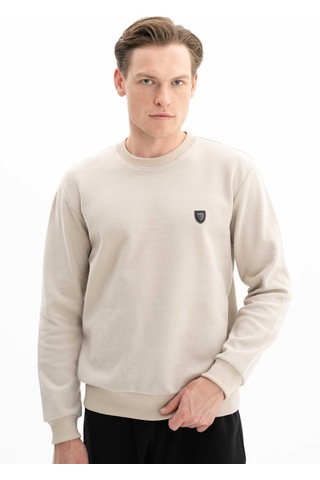 Arma Erkek Regular Fit Selanik Bisiklet Yaka Sweatshirt Kazak 001