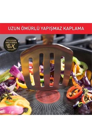 Tefal Titanyum Ingenio Unlimited 6X Büyük Set 12 Parça