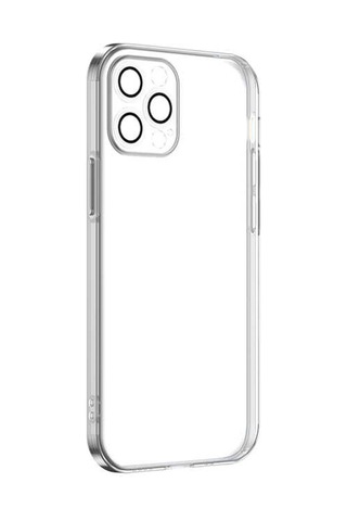Apple Uyumlu iPhone 13 Pro Max Kılıf Şeffaf Elektroplatin Kamera Korumalı Silikon