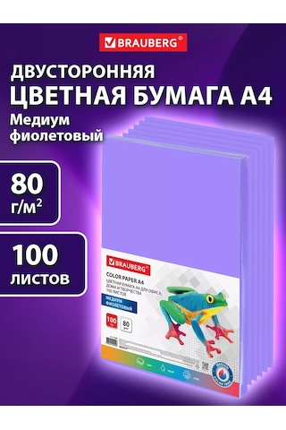 Brauberg Mor Kağıt A4 Origami Ve Yazıcı İçin 27788191 Çocuklar İçin, Yaratıcılık, Modelleme