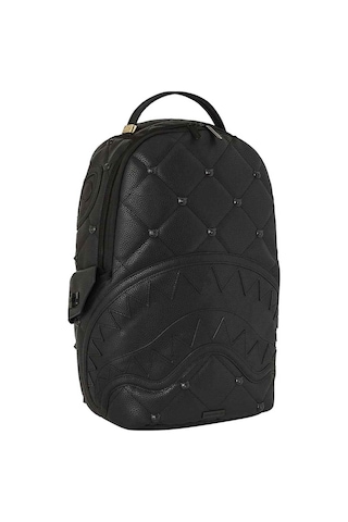 Sprayground Sorbet Stunna Black Bear Dlxsv Sırt Çantası, Suya Dayanıklı, Dizüstü Bölmeli Siyah
