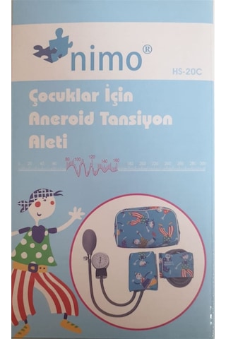 Nimo HS-20C Mekanik Üst Koldan Ölçer Çocuk Tansiyon Aleti