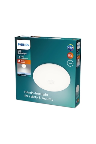 Philips Mauve Pir Sensörlü Plafonyer 16w 4000k Beyaz