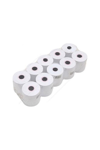 56MM X 14M Termal Yazarkasa Pos Rulosu 10'Lu Paket