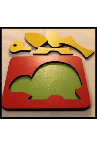 Ahşap Montessori Üçlü Puzzle Hayvanlar