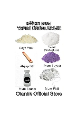 100 Mt Mum Fitili, %100 Pamuklu Mum Fitili, Mum Yapım Malzemesi