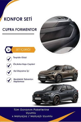 Duca Cupra Formentor Uyumlu Torpido Konfor Seti