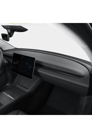 Tesla Model Y Juniper İçin Uyumlu Göğüs Torpido Üstü Kaplama Siyah