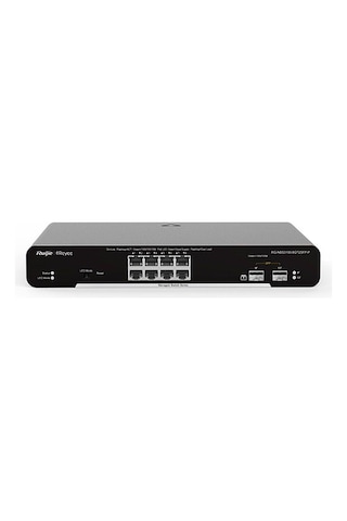 Rg-nbs3100-8gt2sfp-p 8-port Poe+ Gigabit L2 Managed Switch Hub 8 Gigabit Rj45 Ports,2 Sfp Slots