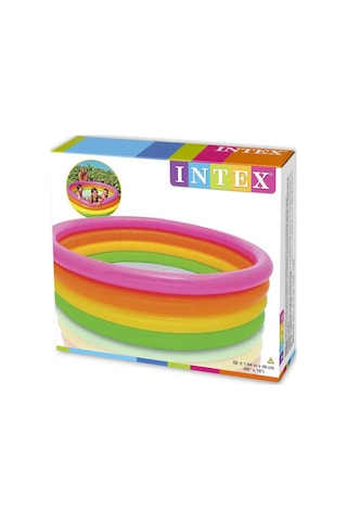 Intex 4 Boğumlu Sunset Havuz-56441 Çok Renkli