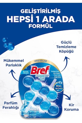 Brilliant Gel Tuvalet Bloğu Okyanus Ikili Paket