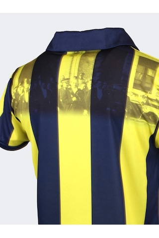Fenerium Fenerbahçe Lisanslı Kişiye Özel 100. Yıl Forma Kanarya Baskılı Ahşap Kutulu Sarı-Lacivert Sarı - Lacivert