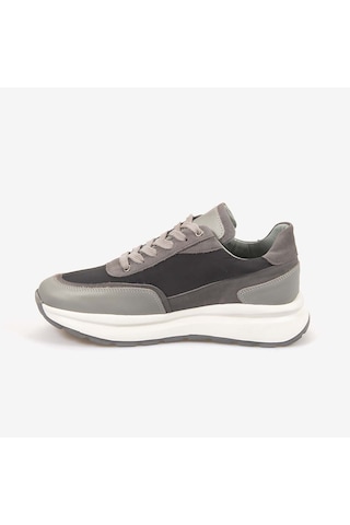 Kemal Tanca Erkek Spor & Sneaker Ayakkabı 25370 Gri Napa