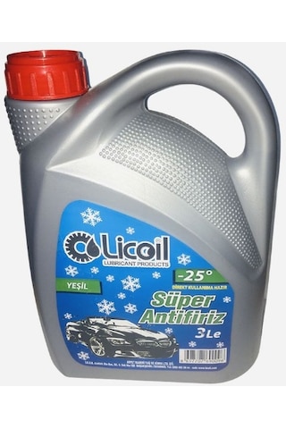 Licoil Antifriz Mavi 3 Lt- 3Kg-15Kg-16Kg Mevcut N11.584
