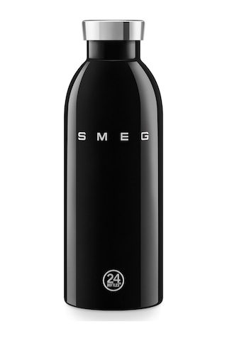 Smeg Clima Bottle Siyah Termos 500 ML