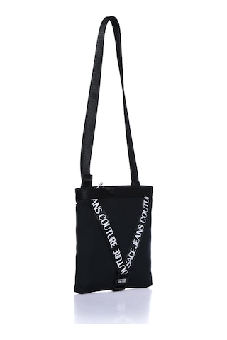 Versace Jeans Couture 74YA4B62-ZS590-899 Siyah Erkek Omuz Çantası Siyah