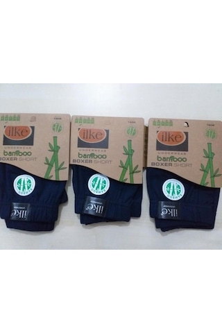 İlke Bambu Boxer 3'lü Füme