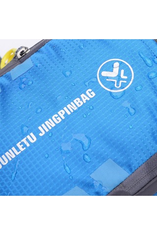 Geeksen Açık Hava Eğlence Sporları Erkek Göğüs Çantası Çok İşlevli Tek Omuzlu Postacı Çantası Seyahat Su Geçirmez Naylon Göğüs Çantası Bel Çantası Siyah