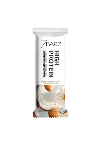 Zbarz Bademli Hindistan Cevizli Yüksek Proteinli Bar 12 x 35 G