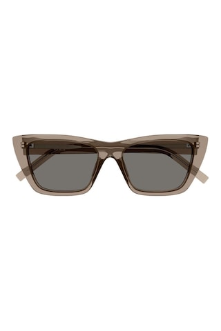 Saint Laurent Sl 276 Mıca 045 .55 Güneş Gözlüğü Şeffaf - Gri