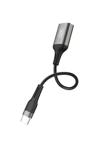 Type-c To Usb 2.0 Otg Adaptör Flash Bellek Çevirici Kablosu 480mbps Veri Aktarım Destekli Siyah