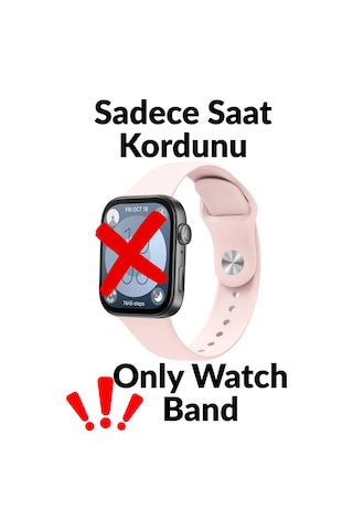 Huawei Watch Fit 3 Uyumlu Krd-11 22mm Silikon Kordon Pembe