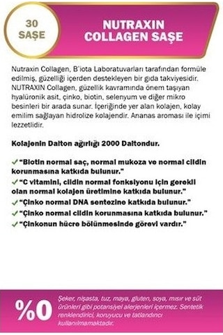 Nutraxin Beauty Collagen 10.000 Mg 30 Sase