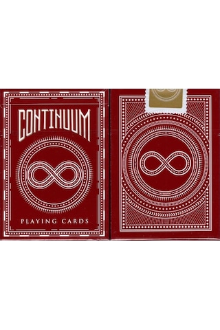 Bicycle Continuum Burgundy Oyun Kağıdı Limited Edition Uspcc Koleksiyonluk İskambil Kartları
