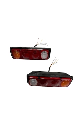 Elektrikli 3 Tekerlekli Kasalı Stop Sağ Sol Komple Ampullu Model 31 -11 Cm