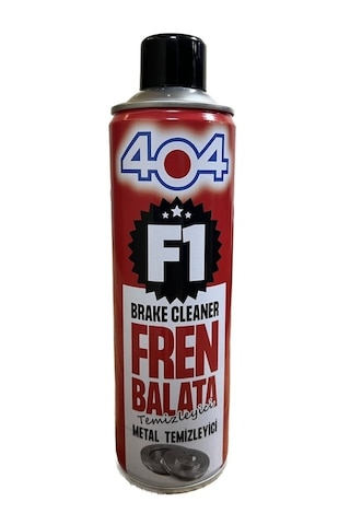404 Fren Balata Temizleme Spreyi 500 ML 404 Fren Balata Temizleme Spreyi 500 ML