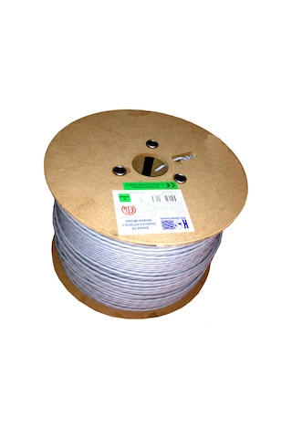Hcs U/Utp Cat6 Lsoh Grı 500M Makara 23 Awg 4X2X23-