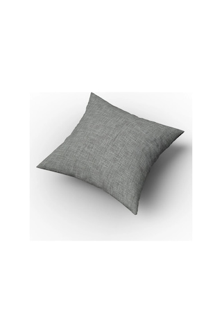 Degrade Keten Kumaş Gri Kırlent 45 45 Cm - 748 45 x 45