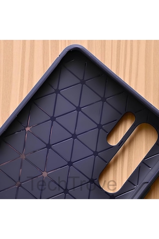 Xiaomi 15 Kılıf Kamera Korumalı Darbe Emici Karbon Fiber Desenli Kapak