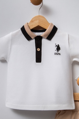 U.S. Polo Assn. Erkek Bebek Krem Takım Usb2339-c-v5 Krem