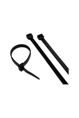 370 3.6Mm - Siyah - 37 Cm Kablo Bağı - 100 Adet