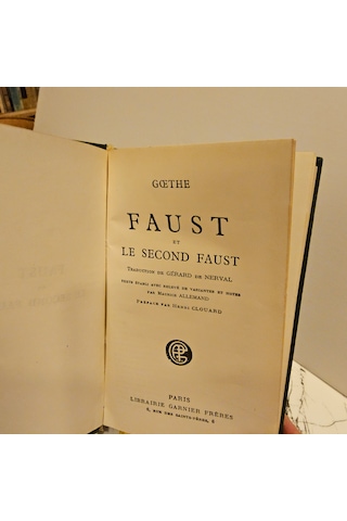 Faust Et Le Second Faust