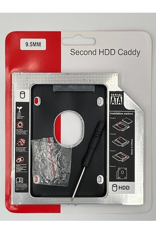 9.5 Mm Ssd Sata Harddisk Kutu Notebook Ssd- Hdd Kızak