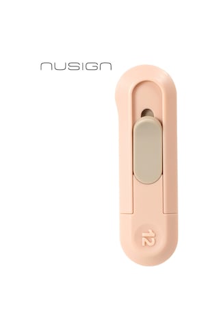 Nusıgn Mini Kesici Bıçak Otomatik Geri Çekmeli Güvenli Maket Bıçağı Pembe