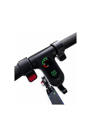 Elektrikli Çocuk Scooter 130w 3 Kademe Hız Ayarlanabilir Gidon Uzun Menzil Koruma Seti Hediye Siyah
