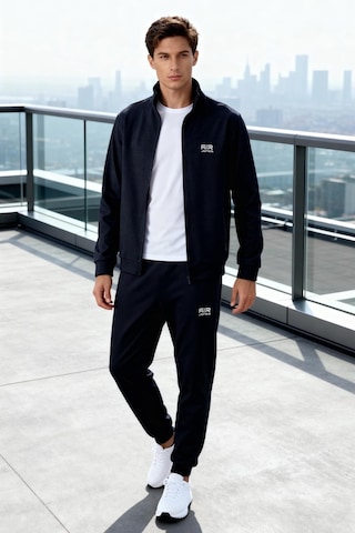 Tommy Life Hugo Lacivert Jogger Erkek Eşofman Takım - 85198 Lacivert