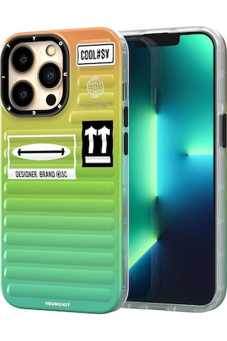 Apple Uyumlu iPhone 14 Pro Max Kılıf YoungKit The Secret Color Serisi Kapak