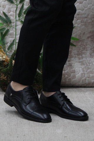 Pierre Cardin 63599 Siyah Kauçuk Taban Iç Ve Dış Hakiki Deri Erkek Ayakkabı 001