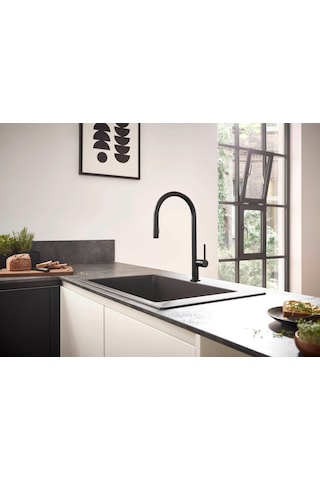 Hansgrohe Talıs M54 Tek Kollu Evıye Bataryası Cekılebılır El Dusu