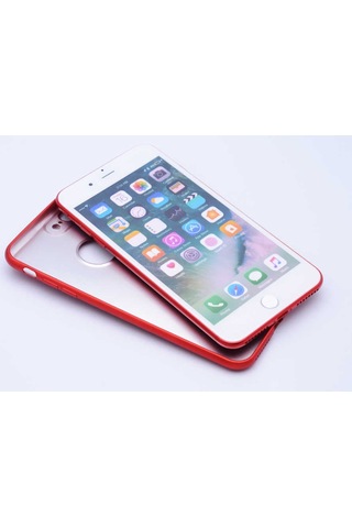 Apple Uyumlu iPhone 7 Plus Kılıf Zore Bayrak Silikon