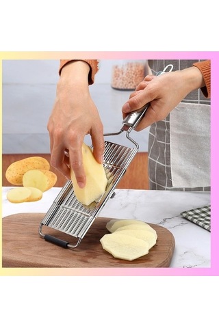 Createtech Yıkanabilir, Ve Ve Temizliği Temel Taşınabilir Sebze Rendesi, Rende, Peynir Paslanmaz Mutfak Makinesinde Kullanımı Kolay Kesici Jülyen İşlevli Elde Dilimleyici Dayanıklı, Çok Çelik Bulaşık Arada Aletleri. 3'ü 1 - Zp